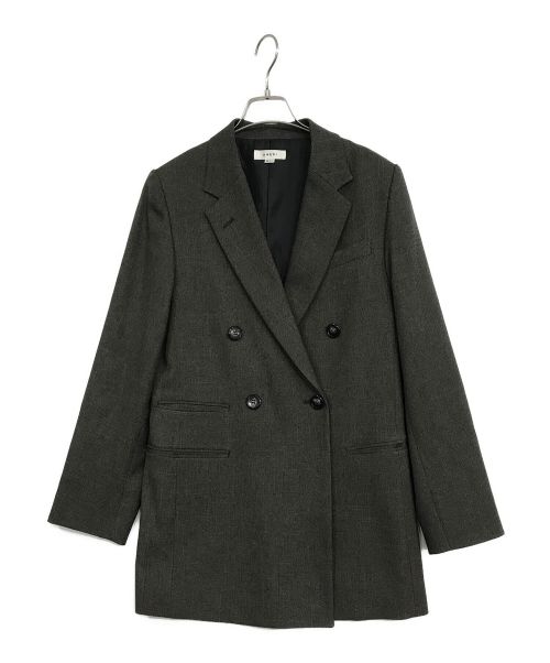 Ameri（アメリ）Ameri (アメリ) CLASSIC MINIMAL WARM TAILORED JACKET ブラウン サイズ:XSの古着・服飾アイテム