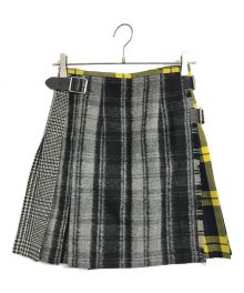 O'NEIL OF DUBLIN（オニールオブダブリン）の古着「別注Patch Mini Kilt」｜グレー