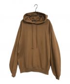 AURALEEオーラリー）の古着「SUPER SOFT HEAVY SWEAT P/O PARKA」｜ブラウン