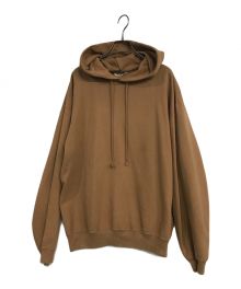 AURALEE（オーラリー）の古着「SUPER SOFT HEAVY SWEAT P/O PARKA」｜ブラウン