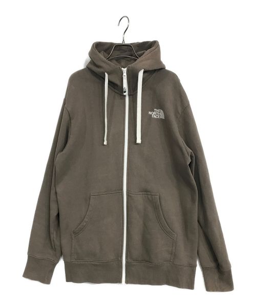 THE NORTH FACE（ザ ノース フェイス）THE NORTH FACE (ザ ノース フェイス) リアビューフルジップフーディ ブラウン サイズ:Lの古着・服飾アイテム