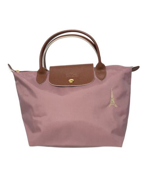 LONGCHAMP（ロンシャン）LONGCHAMP (ロンシャン) ハンドバッグ ピンクの古着・服飾アイテム