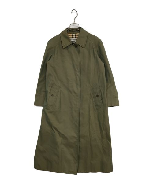 Burberry's（バーバリーズ）Burberry's (バーバリーズ) ステンカラーコート カーキ サイズ:M-107の古着・服飾アイテム