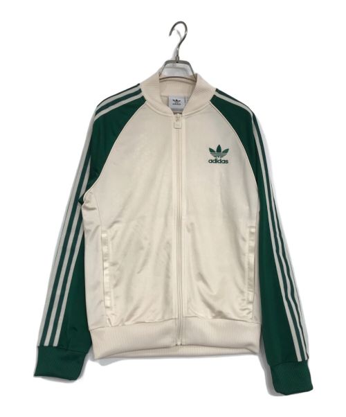 adidas（アディダス）adidas (アディダス) トラックジャケット ベージュ サイズ:Lの古着・服飾アイテム