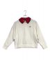 FRED PERRY（フレッドペリー）の古着「KNITTED COLLAR SWEATSHIRT」｜ベージュ