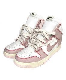 NIKE（ナイキ）の古着「Dunk High 1985 "Barely Rose"」｜ホワイト×ピンク