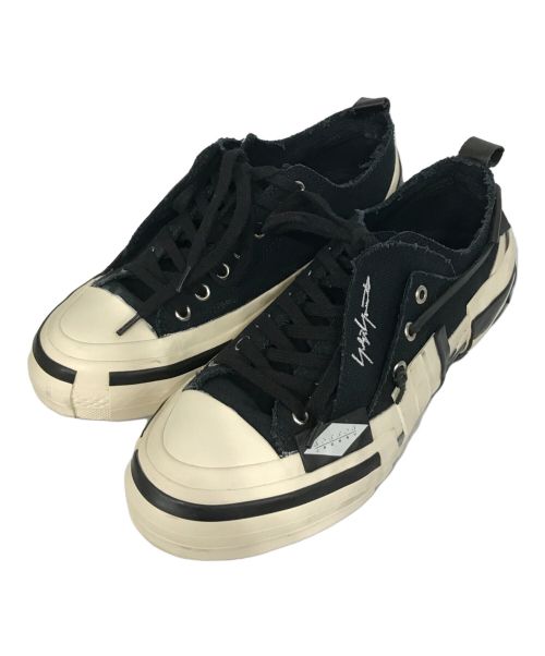 YOHJI YAMAMOTO（ヨウジヤマモト）YOHJI YAMAMOTO (ヨウジヤマモト) VESSEL (ベッセル) スニーカー ホワイト×ブラック サイズ:EUR42の古着・服飾アイテム