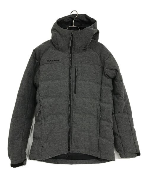 MAMMUT（マムート）MAMMUT (マムート) SERAC Down Hoody Herringbone グレー サイズ:Mの古着・服飾アイテム