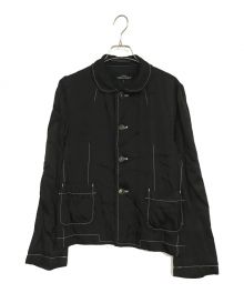 tricot COMME des GARCONS（トリココムデギャルソン）の古着「ステッチシャツ」｜ブラック