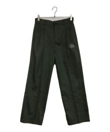 SUBCIETY（サブサエティ）の古着「BALLOON CHINO SLACKS」｜オリーブ