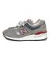 NEW BALANCE (ニューバランス) ローカットスニーカー グレー サイズ:US　6　1/2：5000円