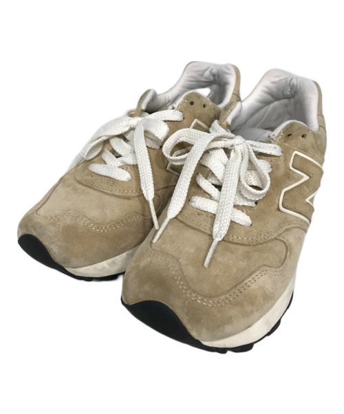 NEW BALANCE（ニューバランス）NEW BALANCE (ニューバランス) ローカットスニーカー ベージュ サイズ:US　6　1/2の古着・服飾アイテム