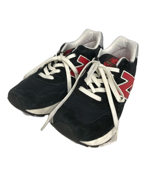 NEW BALANCE（ニューバランス）NEW BALANCE (ニューバランス) ローカットスニーカー ブラック×レッド サイズ:US　6　1/2の古着・服飾アイテム