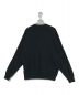 UNIVERSAL PRODUCTS. (ユニバーサルプロダクツ) ACCORDION RIB CREW NECK ブラック サイズ:2：8000円