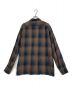 PENDLETON (ペンドルトン) チェックオープンカラーシャツ ブラウン サイズ:L：5000円