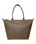 LONGCHAMPロンシャン）の古着「Le Pliage City L Tote bag」｜トープ