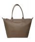 LONGCHAMP（ロンシャン）の古着「Le Pliage City L Tote bag」｜トープ