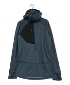 Patagoniaパタゴニア）の古着「R1 Regulator Hoody Fleece Pullover」｜ネイビー