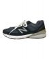 NEW BALANCE (ニューバランス) ローカットスニーカー ネイビー サイズ:28：12000円