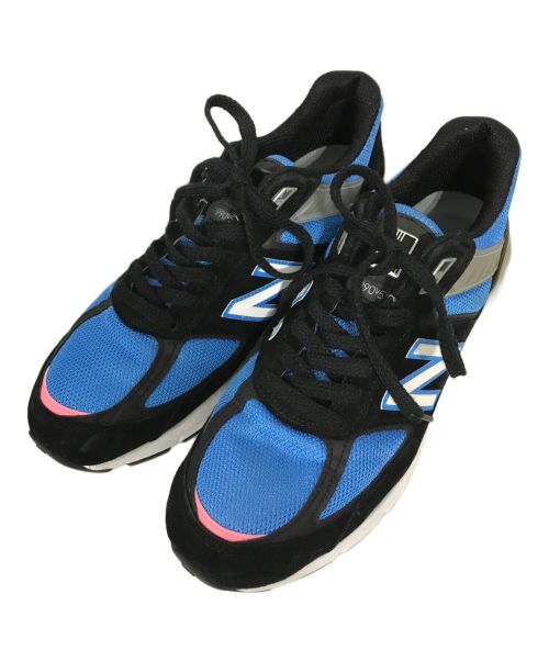 NEW BALANCE（ニューバランス）NEW BALANCE (ニューバランス) スニーカー ブラック×ブルー サイズ:27.5の古着・服飾アイテム