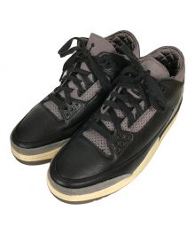 NIKE×A Ma Maniere（ナイキ×ア・マ・マニエール）の古着「Air Jordan 3 Retro OG SP "Black and Flat Pewter/WYWS"」｜ブラック