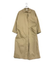 TODAYFUL（トゥデイフル）の古着「"Soutiencollar Over Coat"ステンカラーオーバーコート」｜ベージュ