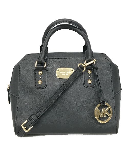 MICHAEL KORS（マイケルコース）MICHAEL KORS (マイケルコース) 2WAYバッグ ブラックの古着・服飾アイテム