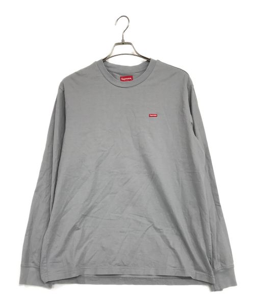 SUPREME（シュプリーム）SUPREME (シュプリーム) Small Box L/S Tee グレー サイズ:Mの古着・服飾アイテム