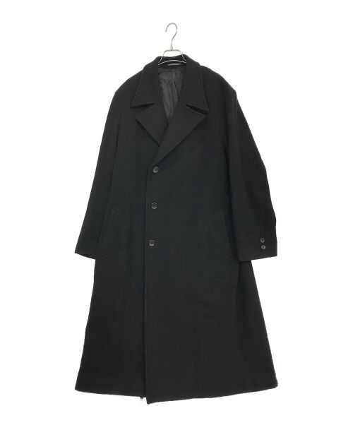 Yohji Yamamoto pour homme（ヨウジヤマモト プールオム）Yohji Yamamoto pour homme (ヨウジヤマモト プールオム) AIRY MOSSER BASIC CUTTING COAT ブラック サイズ:1の古着・服飾アイテム