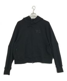 Y-3（Y-3）の古着「Chest Logo Full-Zip Hoodie」｜ブラック