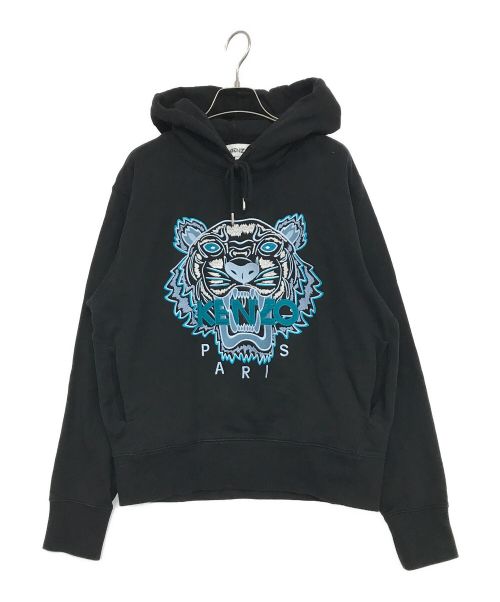 KENZO（ケンゾー）KENZO (ケンゾー) CLASSIC HOODIE TIGER ブラック サイズ:Lの古着・服飾アイテム