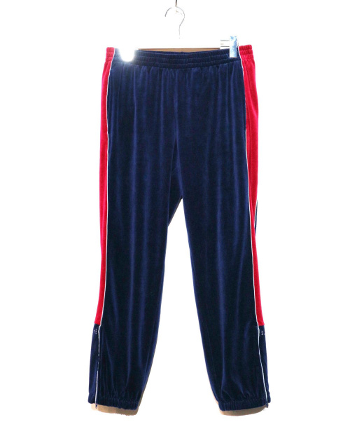 supreme velour track pants