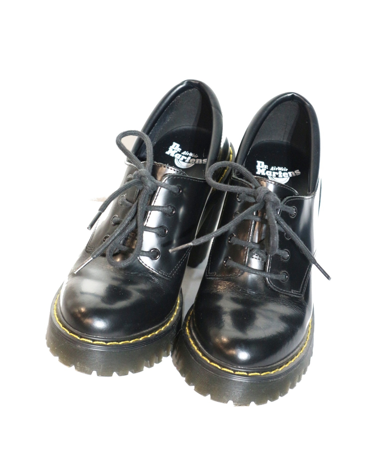 Dr.Martens◇Dr.Martens レースアップブーツ US6 ブラック レザー