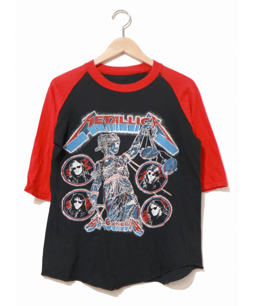 中古 古着通販 バンドtシャツ バンドtシャツ 古着 80 S Metallica メタリカtシャツ ブラック サイズ 表記なし 推定パキ綿 当時ブート品 ブランド 古着通販 トレファク公式 Trefac Fashion