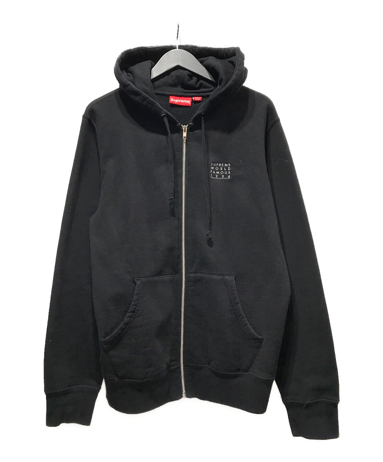 価格 Supreme world famous 1994 ジップアップパーカーMサイズ tdh