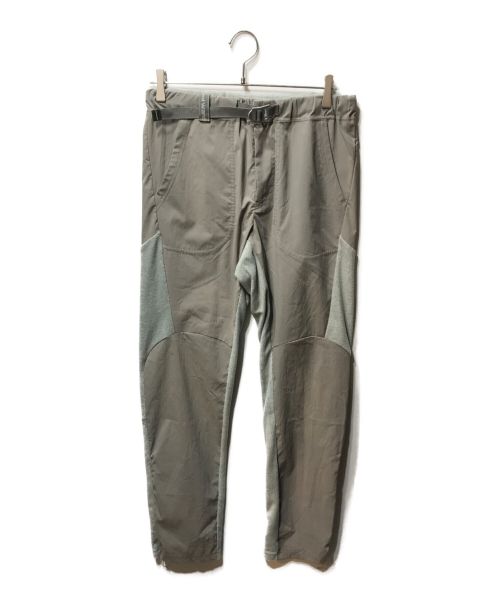 and wander（アンドワンダー）and wander (アンドワンダー) fleece base pants ナイロンパンツ グレー サイズ:2の古着・服飾アイテム