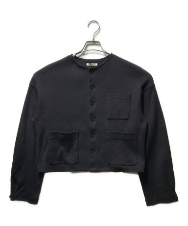 [中古]AURALEE(オーラリー)のレディース トップス SUPER HEAVY COTTON RIB CARDIGAN スーパーヘビーコットン  リブ カーディガン