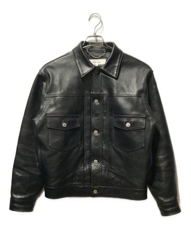 [中古]Time is on(タイムイズオン)のメンズ アウター・ジャケット TRUCK JACKET レザージャケット