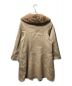 ROBE DECOLLETE (ローブデコルテ) Pure Cashmere Doubleface COAT 2WAY カシミヤ100％ ベージュ サイズ:40：14800円