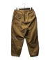 THE NORTHFACE PURPLELABEL × nanamica Corduroy Wide Tapered Pants NT5155Nワイドテーパードパンツ リラックスシルエット ウェービングベルト ブラウン サイズ:34：8800円