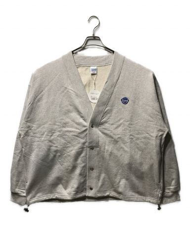 [中古]KEBOZ(ケボズ)のメンズ トップス KEBOZ BB SMALL WAPPEN SWEAT CARDIGAN ケボズ スモール ワッペン  スウェット カーディガン