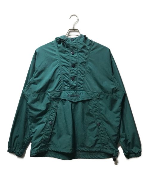 Columbia（コロンビア）Columbia (コロンビア) 90sアノラックパーカー グリーン サイズ:Mの古着・服飾アイテム