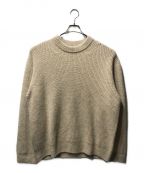 UNFILアンフィル）の古着「royal baby alpaca pullover swe」｜ベージュ