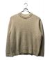 UNFIL（アンフィル）の古着「royal baby alpaca pullover swe」｜ベージュ