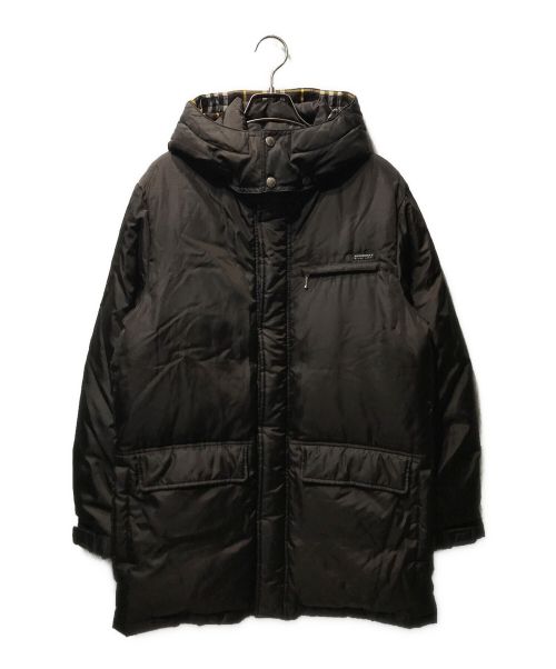 BURBERRY BLACK LABEL（バーバリーブラックレーベル）BURBERRY BLACK LABEL (バーバリーブラックレーベル) ダウンコート BMP03-901-58 ブラウン サイズ:Lの古着・服飾アイテム