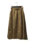 Ameri VINTAGE (アメリヴィンテージ) DAMASK DIMENSIONAL SKIRT フレアスカート ジャガード織  ブラウン サイズ:free：5000円