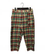 PHINGERINフィンガリン）の古着「Flannel Check Pants フランネル チェック パンツ」｜マルチカラー