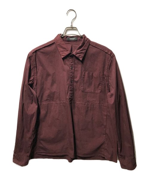 UNDERCOVER（アンダーカバー）UNDERCOVER (アンダーカバー) 21SS TYPE WRITER Shirt ブラウン サイズ:3の古着・服飾アイテム