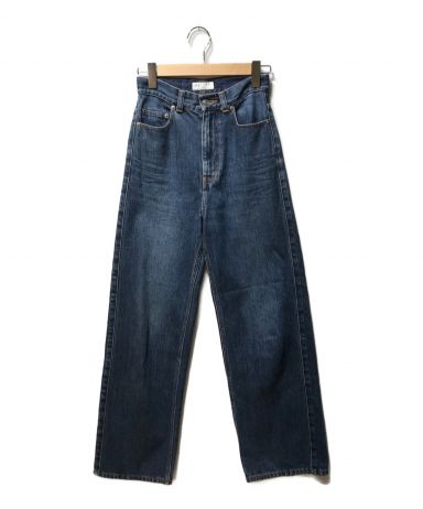 [中古]MACPHEE(マカフィー)のレディース パンツ COTTON DENIM ワイドストレートデニムパンツ