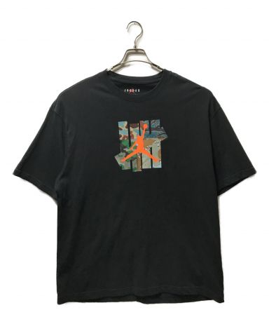 【中古・古着通販】JORDAN (ジョーダン) UNDEFEATED (アンディーフィーテッド) プリントTシャツ ブラック  サイズ:XL｜ブランド・古着通販 トレファク公式【TREFAC FASHION】スマホサイト